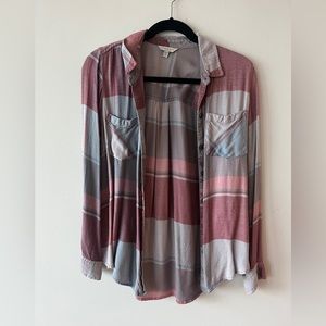 LUCKY BRAND - Plaid Button Up, Size Medium